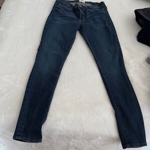 Women's Dark Blue Jeans